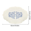 Silicone Carved Dining Mat Retro Pattern Table Floral Placemat Qme A2 1pc