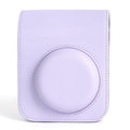 Instax Mini 12 Camera Case PU Soft Protective Trave Bag Film Shoulder Qme Purple