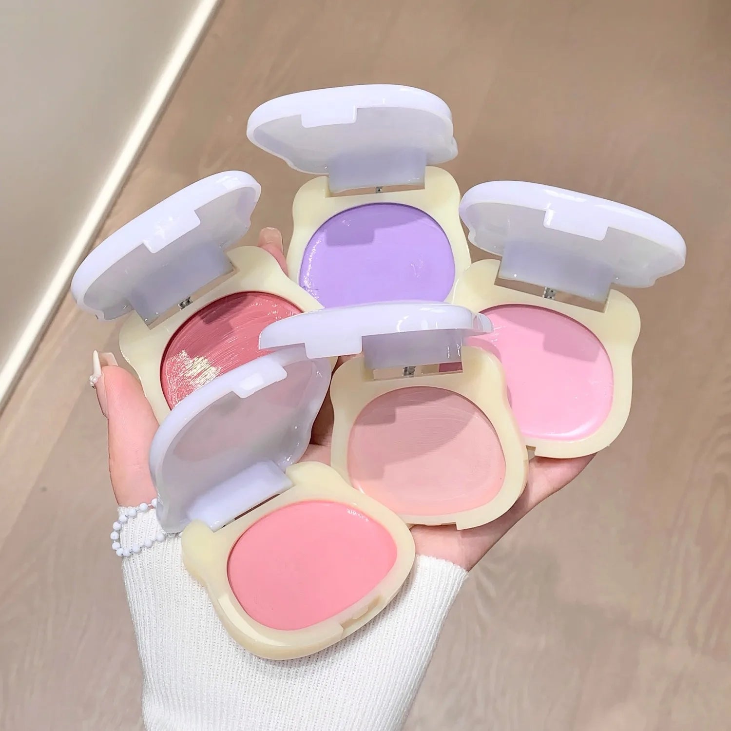 Watery Blush Cream SHAQINUO Moisturizing Jelly Glow Rouge Korean Qme