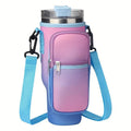 Ice Brave Cup Cover, includes two storage bags (can hold mobile phones and miscellaneous items) suitable for 30oz and 40oz cups Qme purple