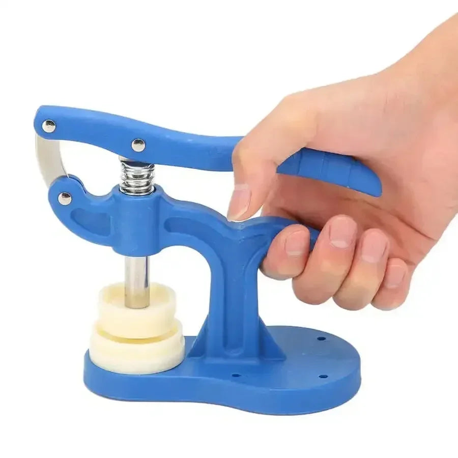 Watch Back Press Tool Set Nylon Prevent Slip Fitting Dies Nylon Watch Case Closer Watch Repair Tool Kit for Watchmaker 12pcs Qme