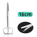 Stainless Steel Scissors Nurse Removal Sutures Crescent Qme Red