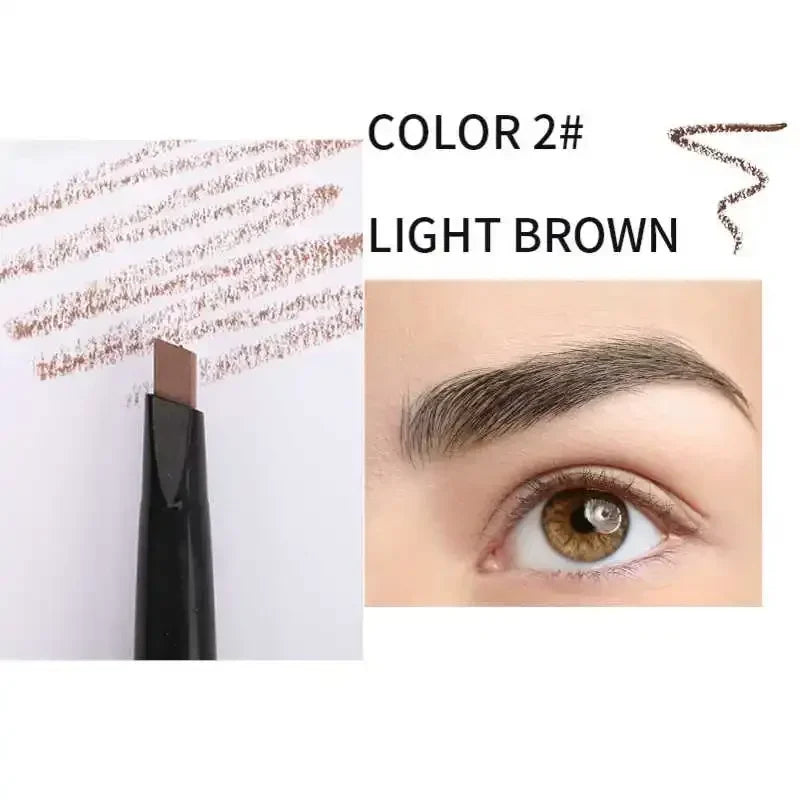 Professional Eye Brow Tint Cosmetics Natural Long Lasting Paint Eyebrow Waterproof Black Brown Eyebrow Pencil Makeup Cosmetics Qme 02