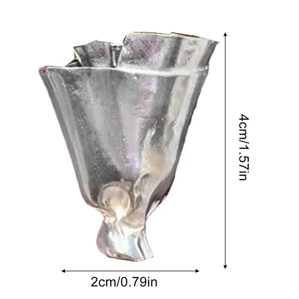 Flower Brooches Women Clothes Decorative Clothing Clips Brooch Lapel Qme Silver