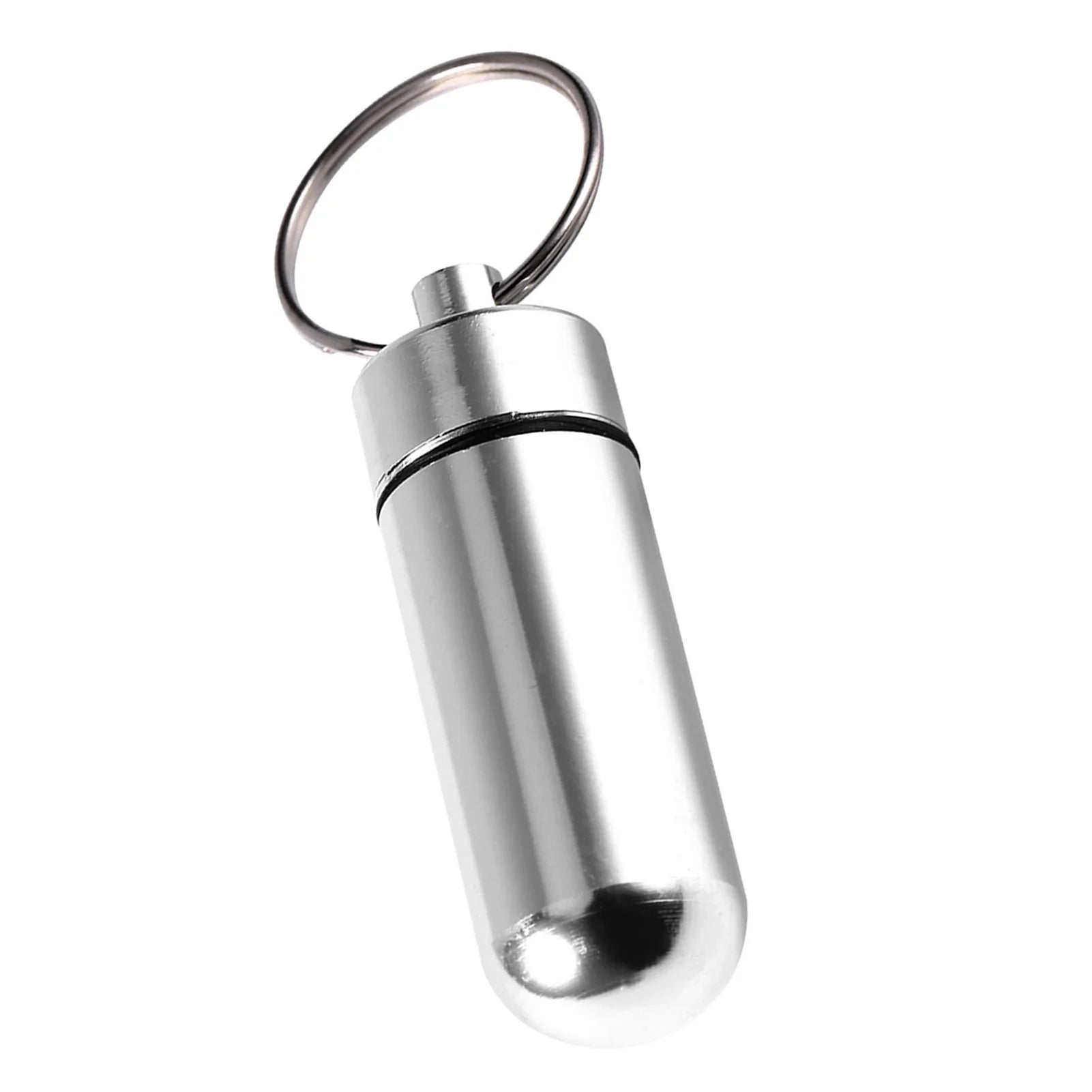 Medicine Perfume Container Travel Pill Box WaterProof Mini Keychain Tablet Storage Box Case Medicine Perfume Container Qme