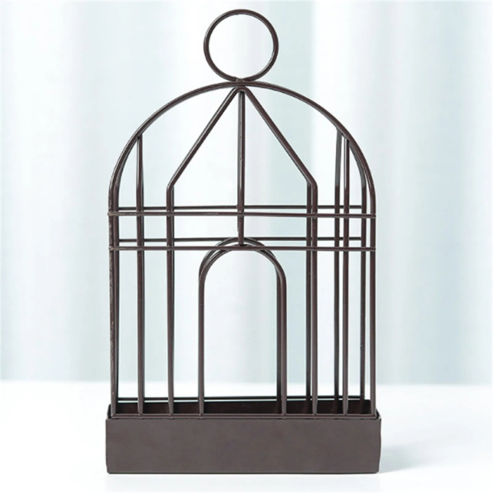 Vintage Wrought Iron Mosquito Cage Nordic Style Spiral Mosquito Repellent Incenses Rack Plate Home Decoration Qme Black