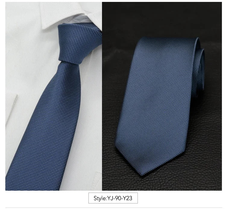 IHGSNMB Men Tie Fashion Classic Business Necktie Mens Casual Ties Qme YJ-90-Y23 China Mainland