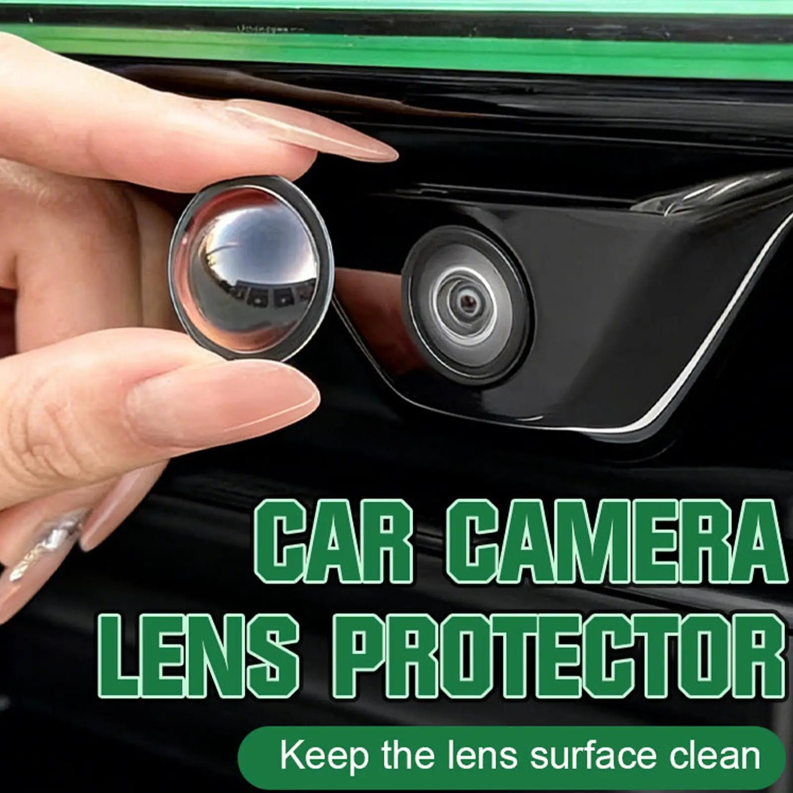 Universal Car Camera Lens Protector Anti Scratch Waterproof Car Rear View Backup Camera Cover for Car Accessories Qme