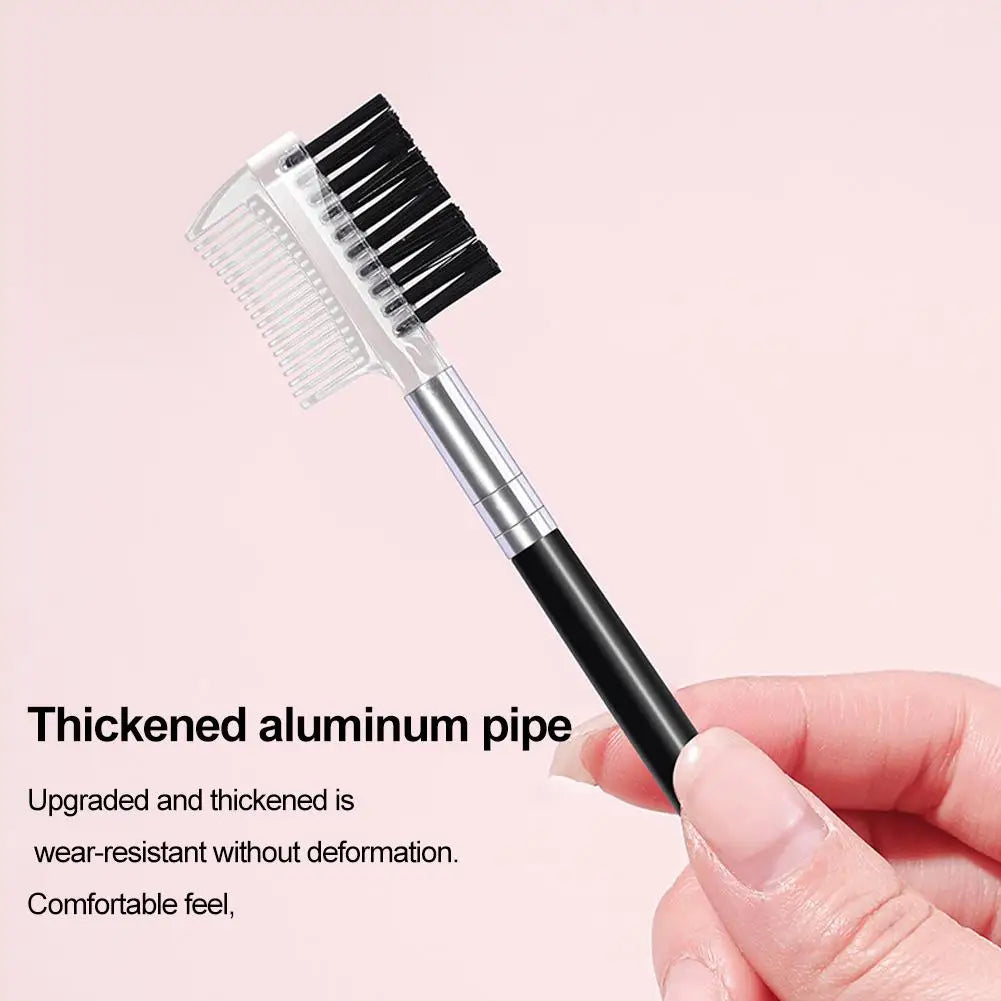 Dual-headed Eyebrow Comb Makeup Brush Beauty Tool Professional Lash Qme