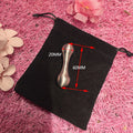 Knucklebone Stainless Steel Bone Fingertip Rotating Decompression Toy Qme one size