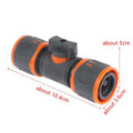 1PC Quick-connect Straight-through Valve With Switch, Quick-connect Water Pipe, Hose, Water Connector, Accessories Qme 1Pcs