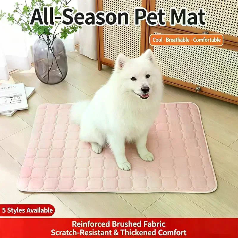 Dog Mat Summer Pet Cold Bed Extra Large For Small Big Dogs Pet Accessories Cat Durable Blanket Sofa Cat Ice Pad Blanket Qme