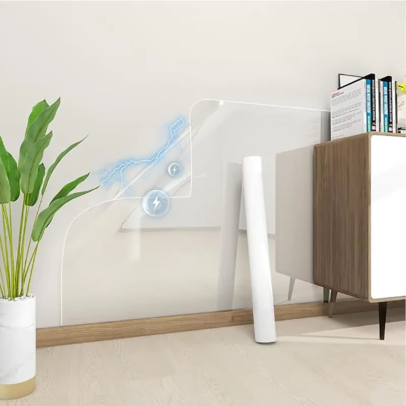 Wall Protection Film Electrostatic Adsorption Transparent Waterproof Qme