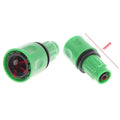 3 8 One-way Quick Connector Garden Watering Hose Irrigation Fitting Qme Onesize