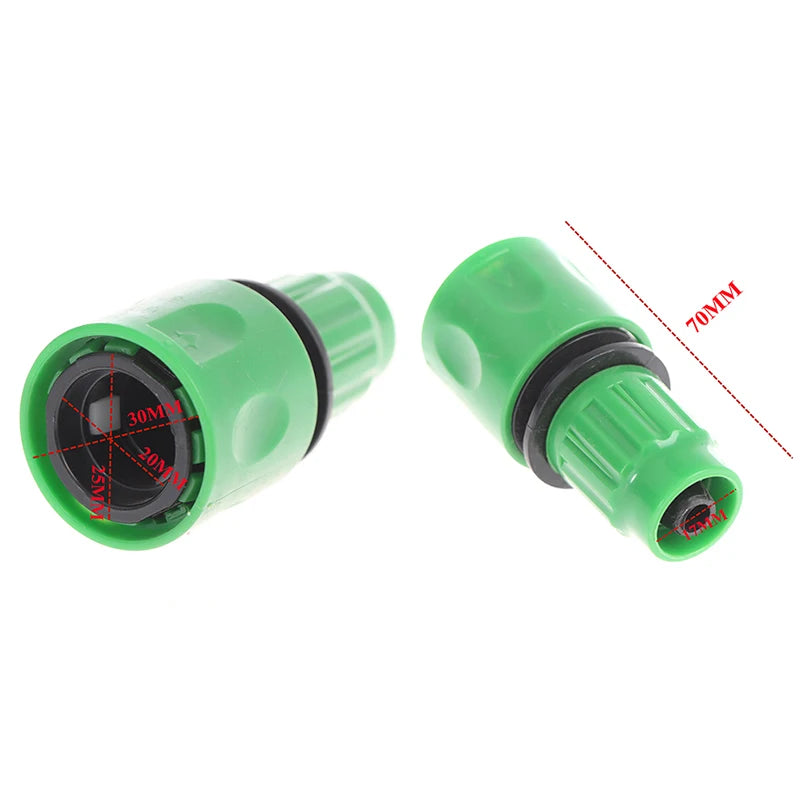 3 8 One-way Quick Connector Garden Watering Hose Irrigation Fitting Qme Onesize