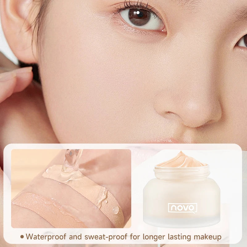 Moisturizing Matte Foundation & BB Cream,Full Coverage Concealer,Long Lasting,Oil Control,Waterproof,Non-Clumpy, Evens Skin Tone Qme