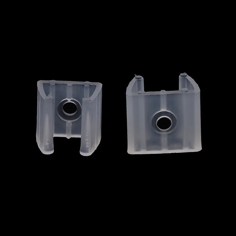 20PCS 10/12/14/17/20mm LED Strip Fix Clips Connector For Fixing 2835 Neon Light 220V COB Plastic Buckle Flexible Accessories. Qme