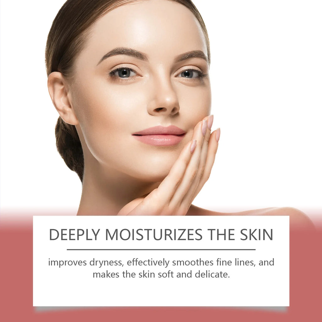 Collagen Jelly Cream Deeply Moisturizing Smooth Skin Tightening Fade Fine Lines Soothing Brightening Hydrating Facial Gel Cream Qme