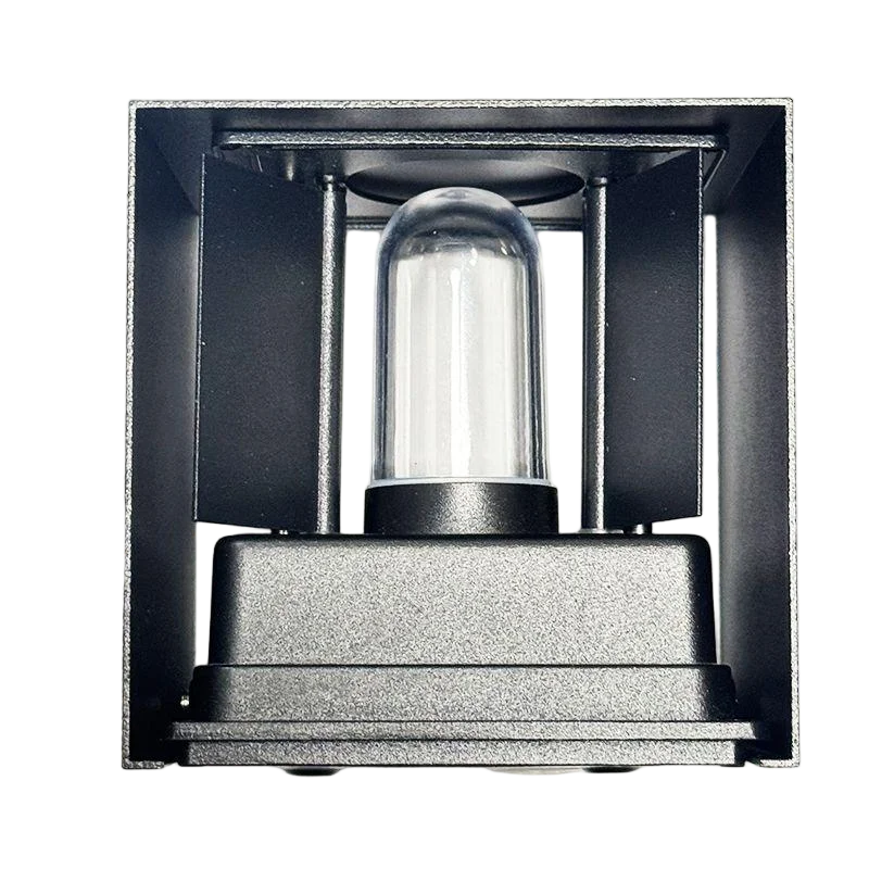 Aluminum G9 Bulb Garden Wall Lamp IP65 Waterproof Light Fixture Indoor/Outdoor Lighting Decoration 110V/220V lampara pared Qme Black without bulb