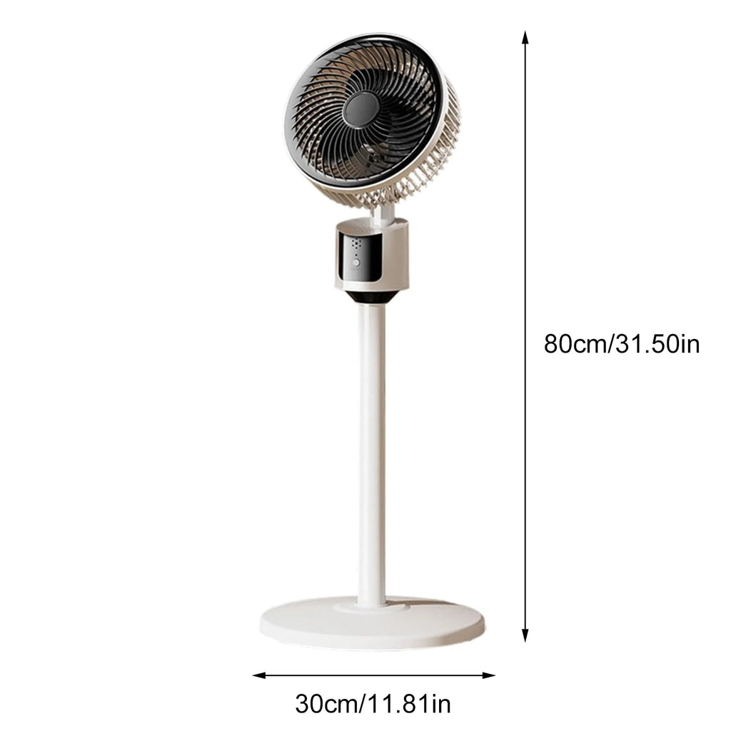 Lightweight Floor Fans Multi-Purpose Quiet Standing Fan Household Electric Cooling Fans for RV Camping Outdoor Activities Qme
