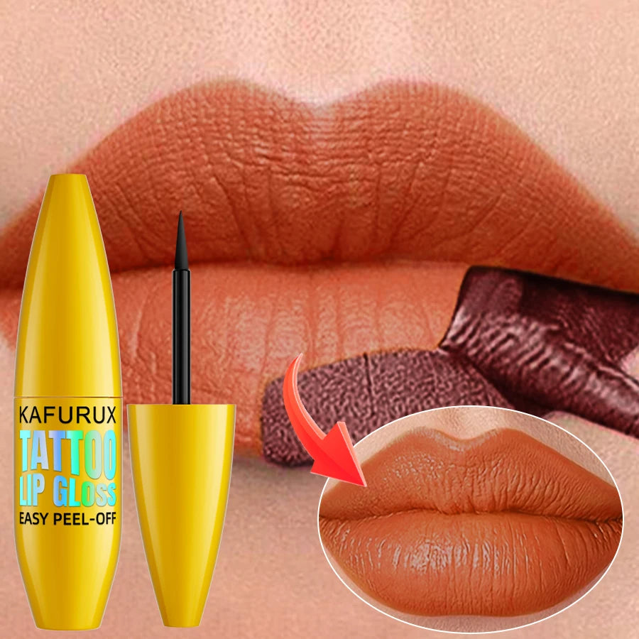 7 Colors Long Lasting Lip Inks Korean Matte Tint Peel Off Lips Stick Qme 206