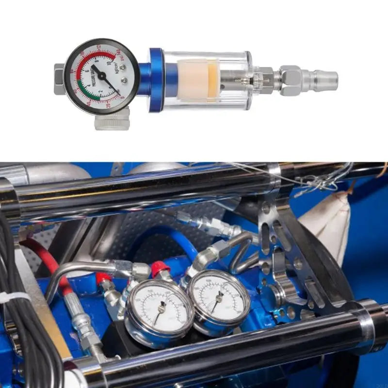 Sprays Guns Air Regulator Gauges In-line Oil Water Trap Filter Qme China Mainland