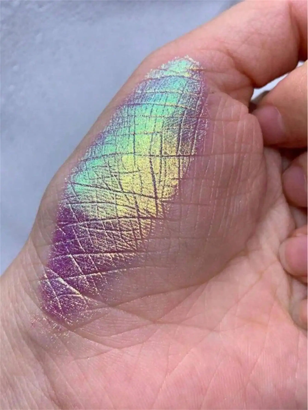 Y2K Polarized Nail Powder Hypoallergenic Chameleon Glitter Art Aurora Qme