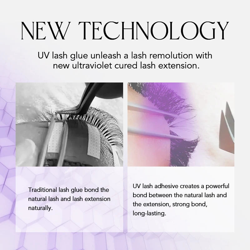 NATUHANA UV GLUE 1S Fast Drying Strong False Eye Lash Adhesive Qme