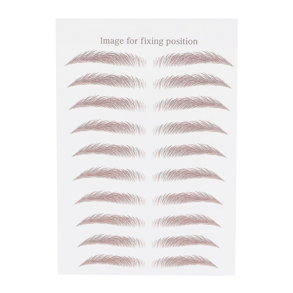 Professional Waterproof Eyebrow Tattoo Sticker Eyebrow Transfer Sticker for Women Lasting Eyebrow Tattoo Sticker Eyebrow Sticker Qme
