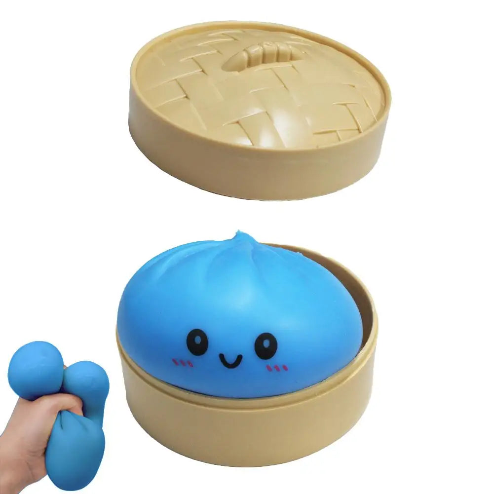 Realistic Giant Steamed Bun Squeezable Toy Simulation Food Squishies Qme D