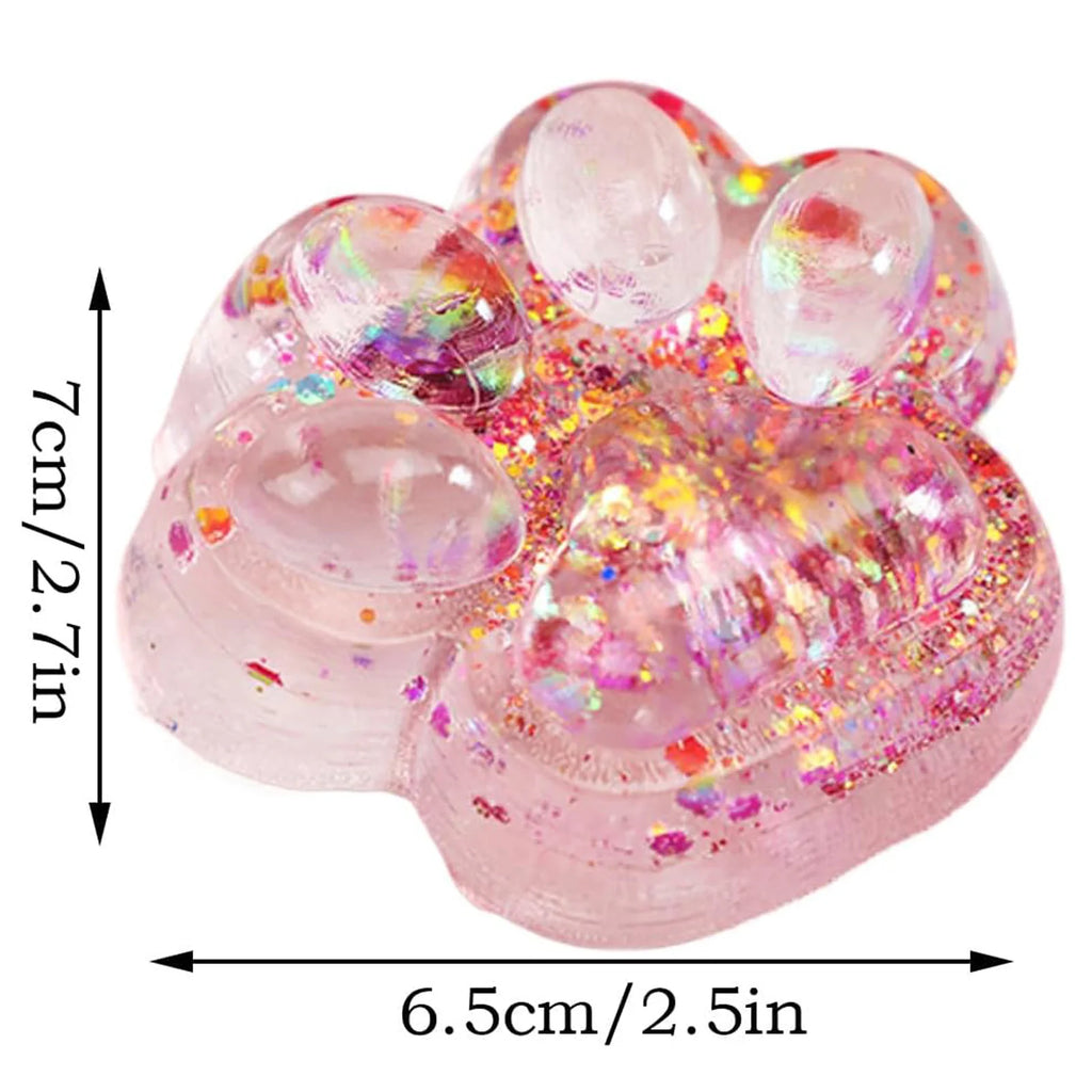 Taba Cat Paw Fun Toys Kawaii Sticky Fidget Toys Holiday Birthday Party Favors Gifts Stress Relieving Toys Qme