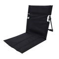 Ultra-Light Folding Chair for Camping, Beach, and Road Trips - Durable Aluminum Alloy, Portable and Comfortable，fishing Chair Qme black