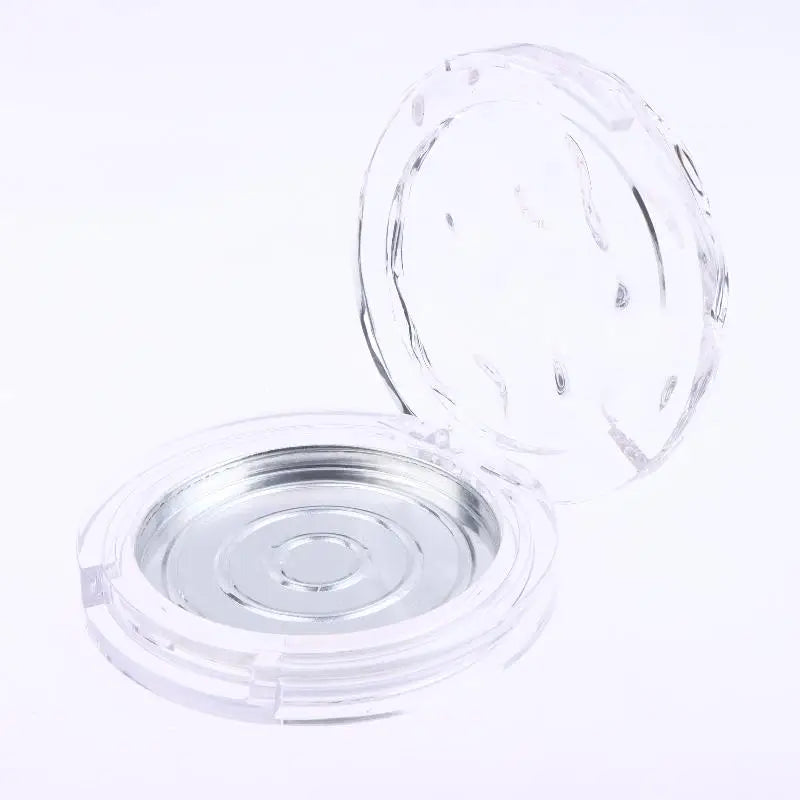 Innovative Clear Wavy Blush Box Seamless Makeup Organization Powder Qme