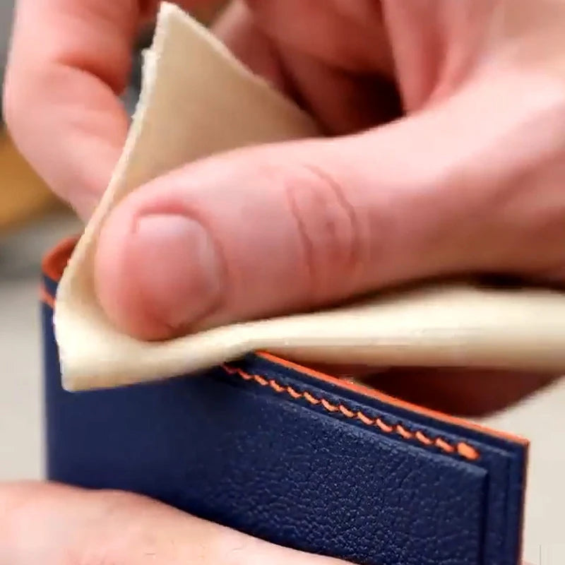 1Pc 30x30cm Polishing Cloth High Density Canvas Leather Edge Polishing Handmade DIY Leather. Qme
