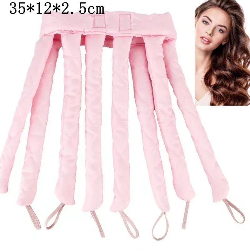  Lazy Octopus Curler Hair Rollers Heatless Headband Curls Ribbon Sleeping Soft Wave Formers No Heat Curls Ribbon Styling Tools Qme PKL