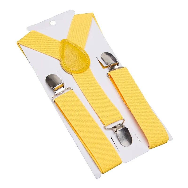 Kids Suspenders Soild Fashion Children Boys Braces Girls Adjustable Suspenders Kid Designer Belts Baby Wedding Accessories Qme Gold China Mainland