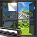 One-Way Window Film With Heat Insulation Sun Protection And Privacy Protection Functions Suitable For Living Room And Kitchen. Qme 40cmX3m heiyin