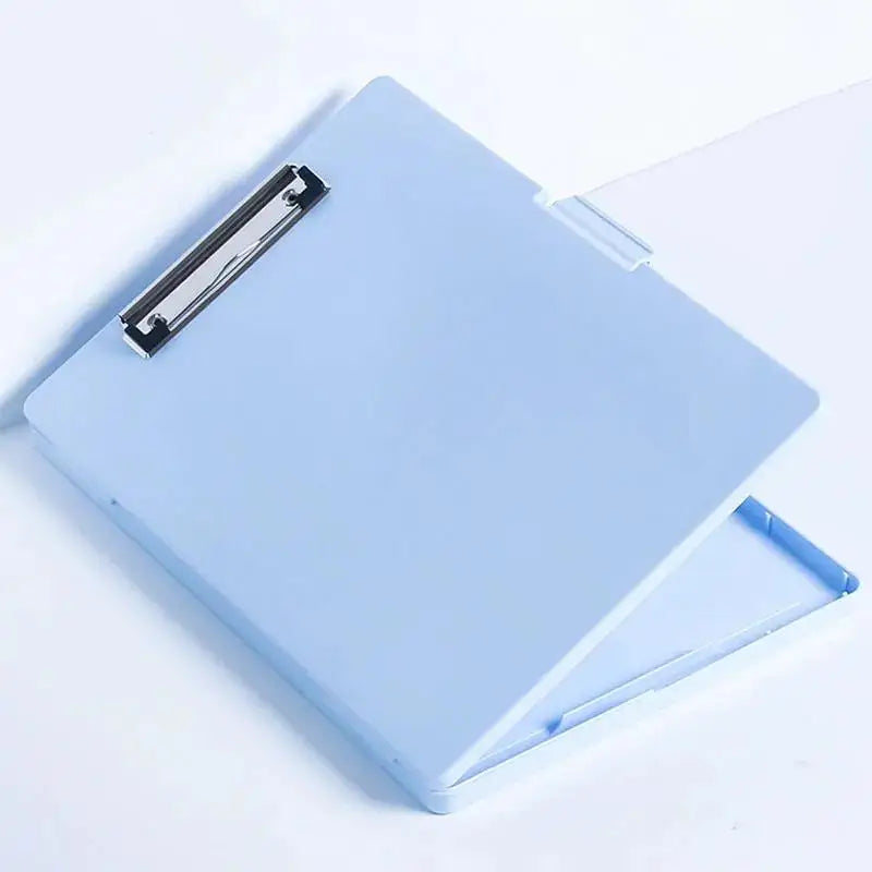 Folder Storage Box Multifunctional Desktop Organizer Suitable Daily Qme Blue