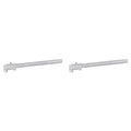 A02F-2Pcs 0-200Mm Marking Vernier Caliper With Carbide Scriber Parallel Marking Gauging Ruler Measuring Instrument Tool Qme Silver
