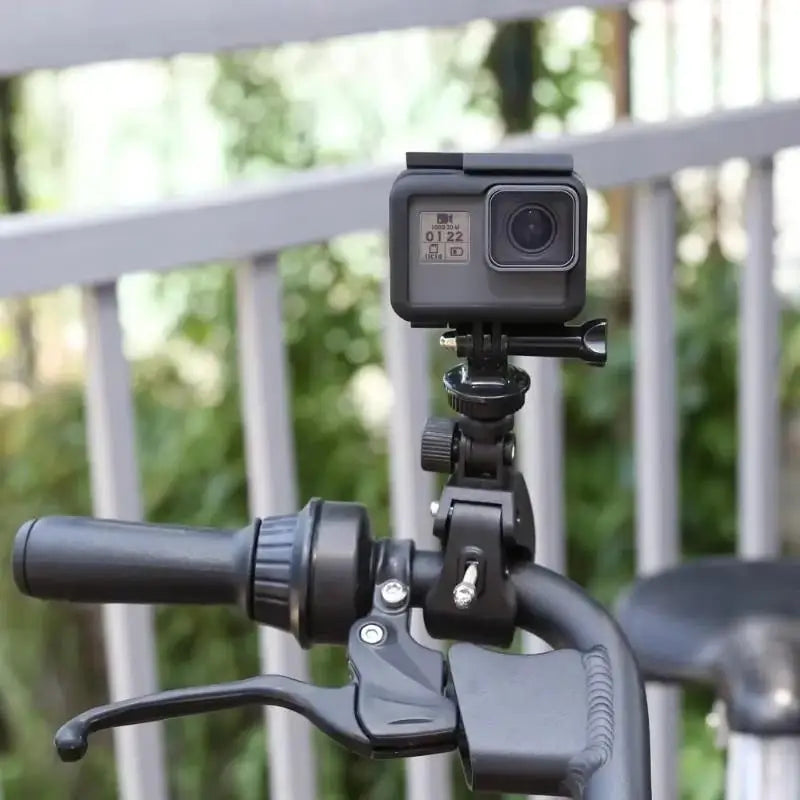 Bicycle Motorcycle Handlebar Stand Go DJI Insta360 SJCAM Camera Qme