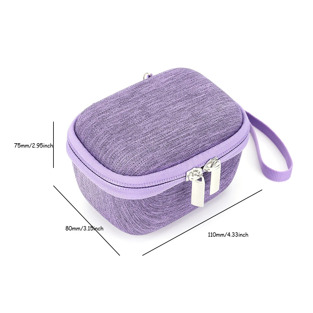 Storage Bag Anti-scratch EVA Hard Carrying Case Shockproof Anti-Drop with Lanyard&Hand Strap for Bitzee Virtual Electronic Pet Qme
