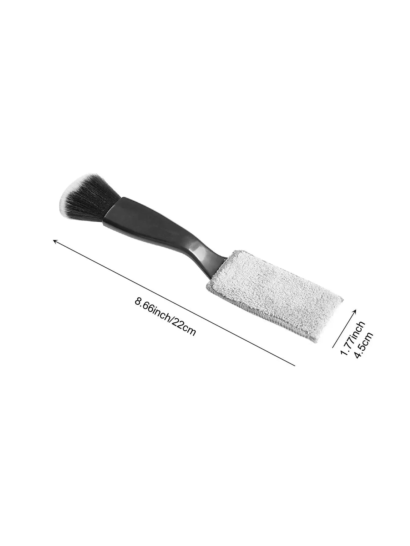 1 Car Air Conditioning Vent Cleaning Brush Interior Tool Dual Head Qme