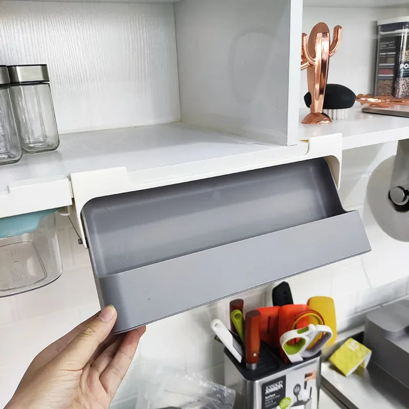 Kitchen Seasoning Bottle Storage Rack Spice Self-adhesive Qme