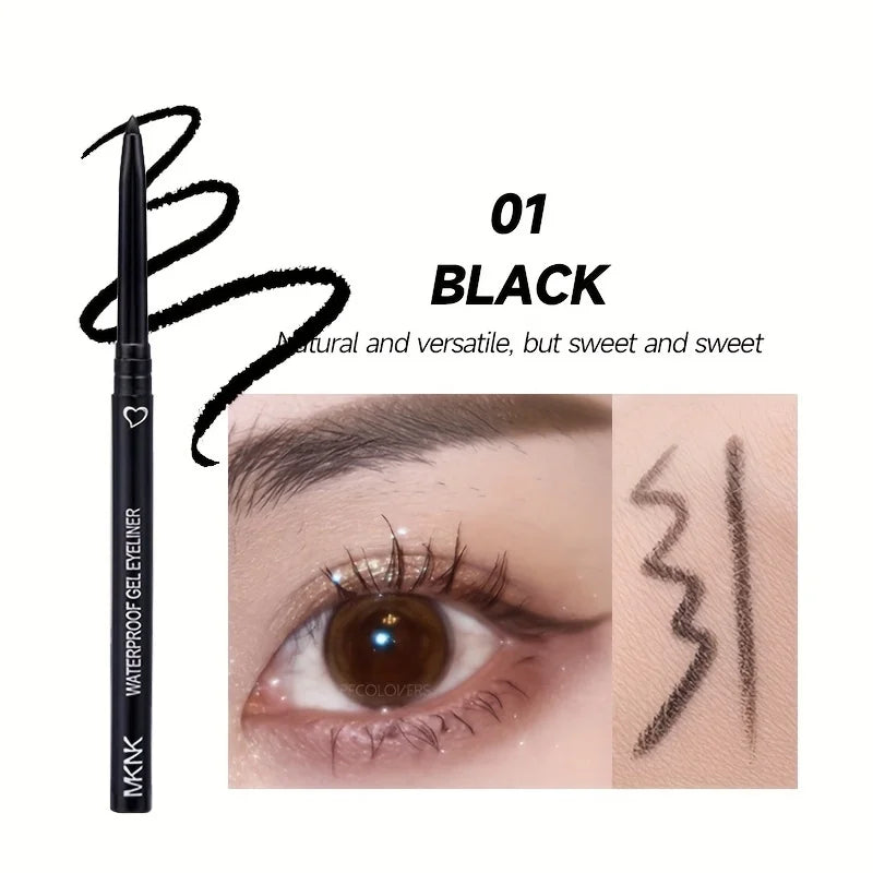 Makeup Long-lasting Eyeliner Pencil Waterproof High Pigment Eyeshadow Eye Liner Pen Women Fashion Color Makeup Tools Qme 01