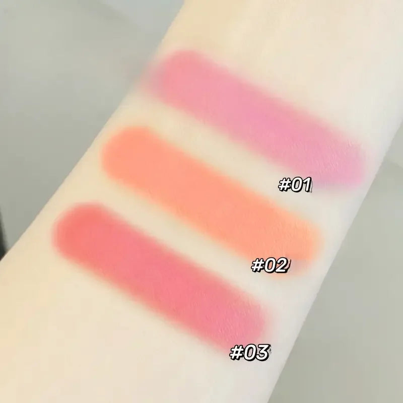 Anti Sweat Matte Powder Blusher Natural Durable Waterproof Makeup Qme