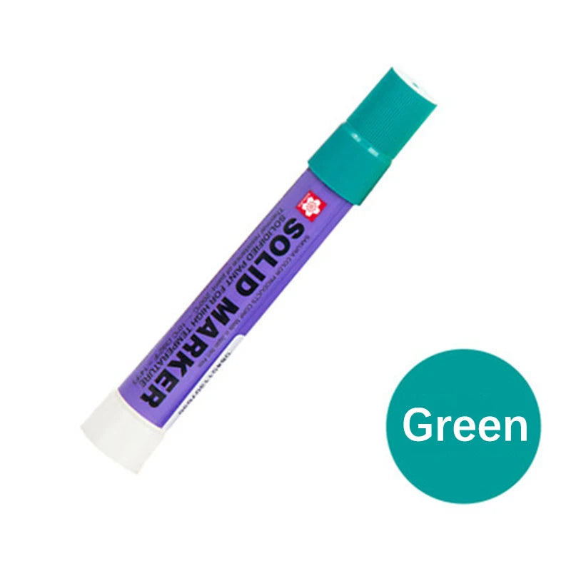 Sakura Solid Paint Pen Japan XSC Industrial Tire Marker Metal Use Qme A3