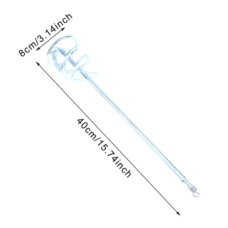 Mixing Paddle Rod Paint Cement Mud Mixer Electric Concrete Blender Qme