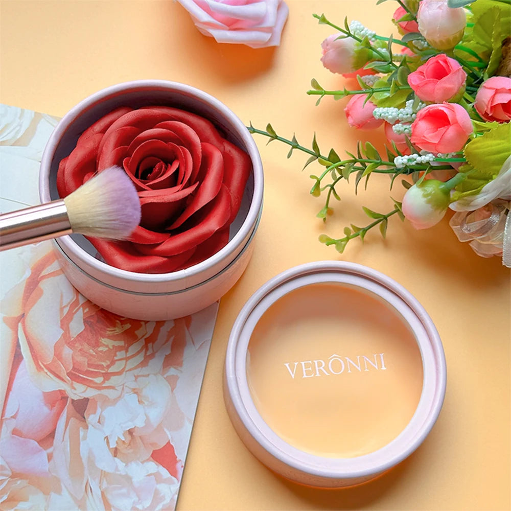 4-color Matte Petal Blush Palette Highlighter Contour Cream Qme