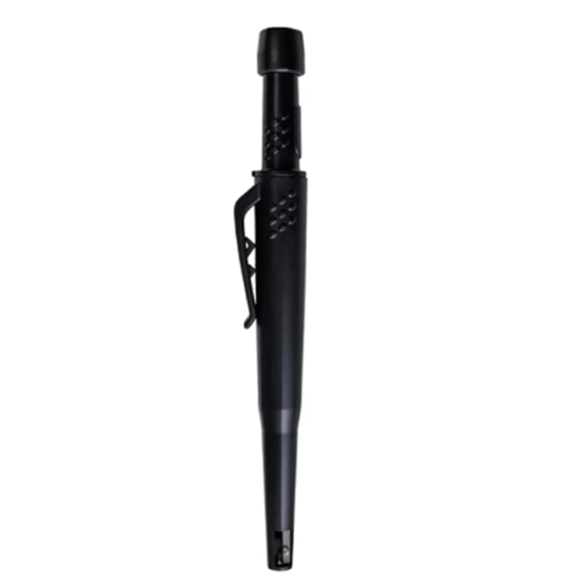 Carpenter Mechanical Pencil With Refills One-piece Design Pen Cap Built-in Sharpener Woodworking Construction Marking Tool Qme 1 black pen