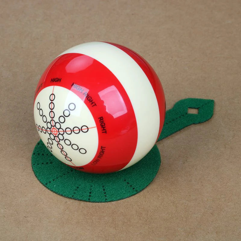 Cue Billiard Supplies Billiards Aiming Practice Stickers Ball Trainer Qme